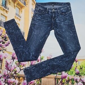 Flying Monkey Dark Blue Skinny Low Waist Jeans Size 25